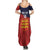 Custom Jersey Cricket Summer Maxi Dress Go Jer Lions - Wonder Print Shop
