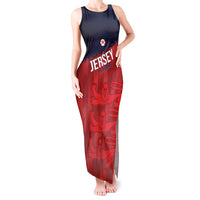 Custom Jersey Cricket Tank Maxi Dress Go Jer Lions - Wonder Print Shop