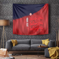 Custom Jersey Cricket Tapestry Go Jer Lions - Wonder Print Shop