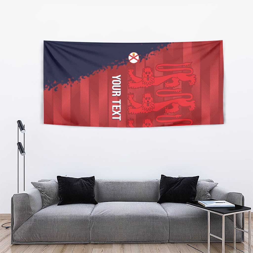 Custom Jersey Cricket Tapestry Go Jer Lions - Wonder Print Shop