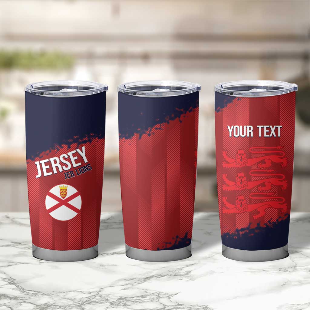 Custom Jersey Cricket Tumbler Cup Go Jer Lions - Wonder Print Shop