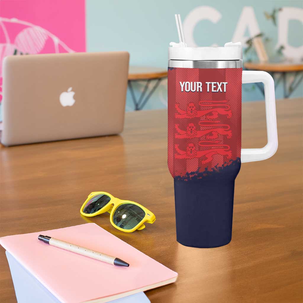 Custom Jersey Cricket Tumbler With Handle Go Jer Lions - Wonder Print Shop