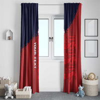 Custom Jersey Cricket Window Curtain Go Jer Lions - Wonder Print Shop