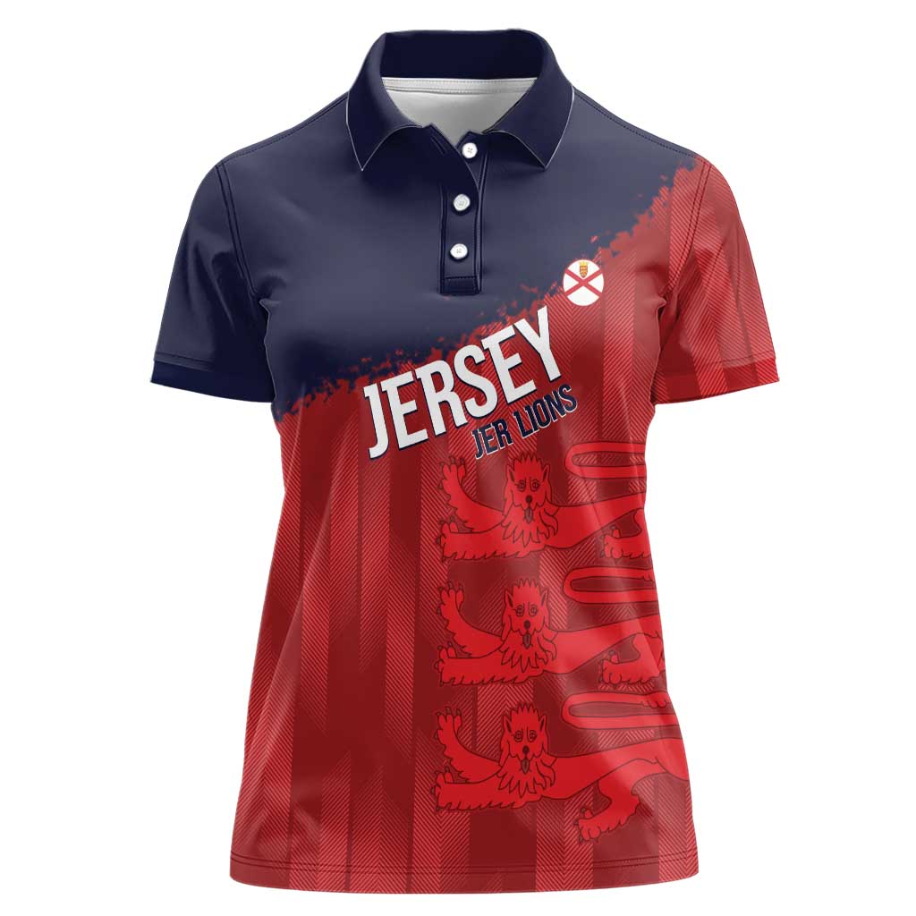 Custom Jersey Cricket Women Polo Shirt Go Jer Lions - Wonder Print Shop