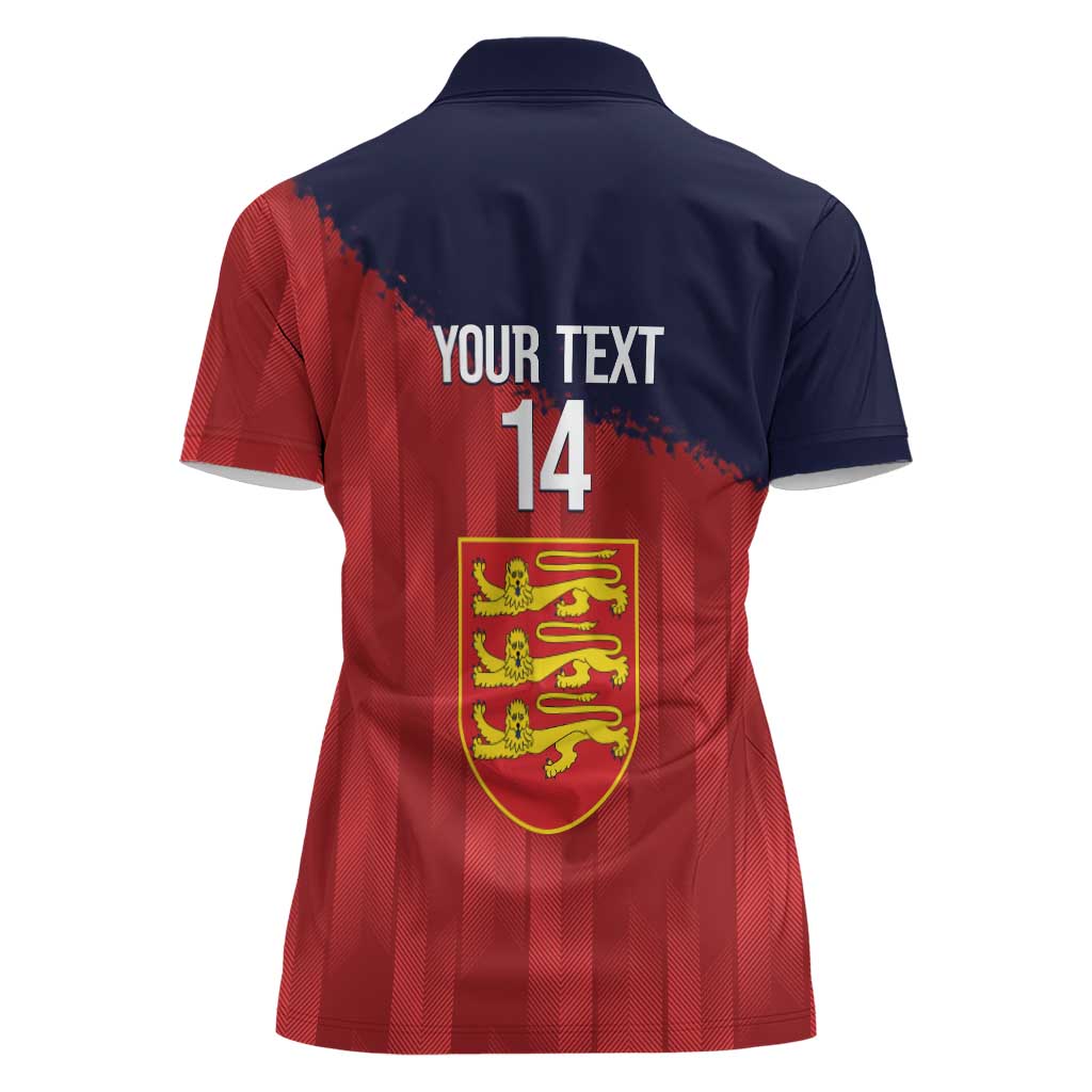 Custom Jersey Cricket Women Polo Shirt Go Jer Lions - Wonder Print Shop