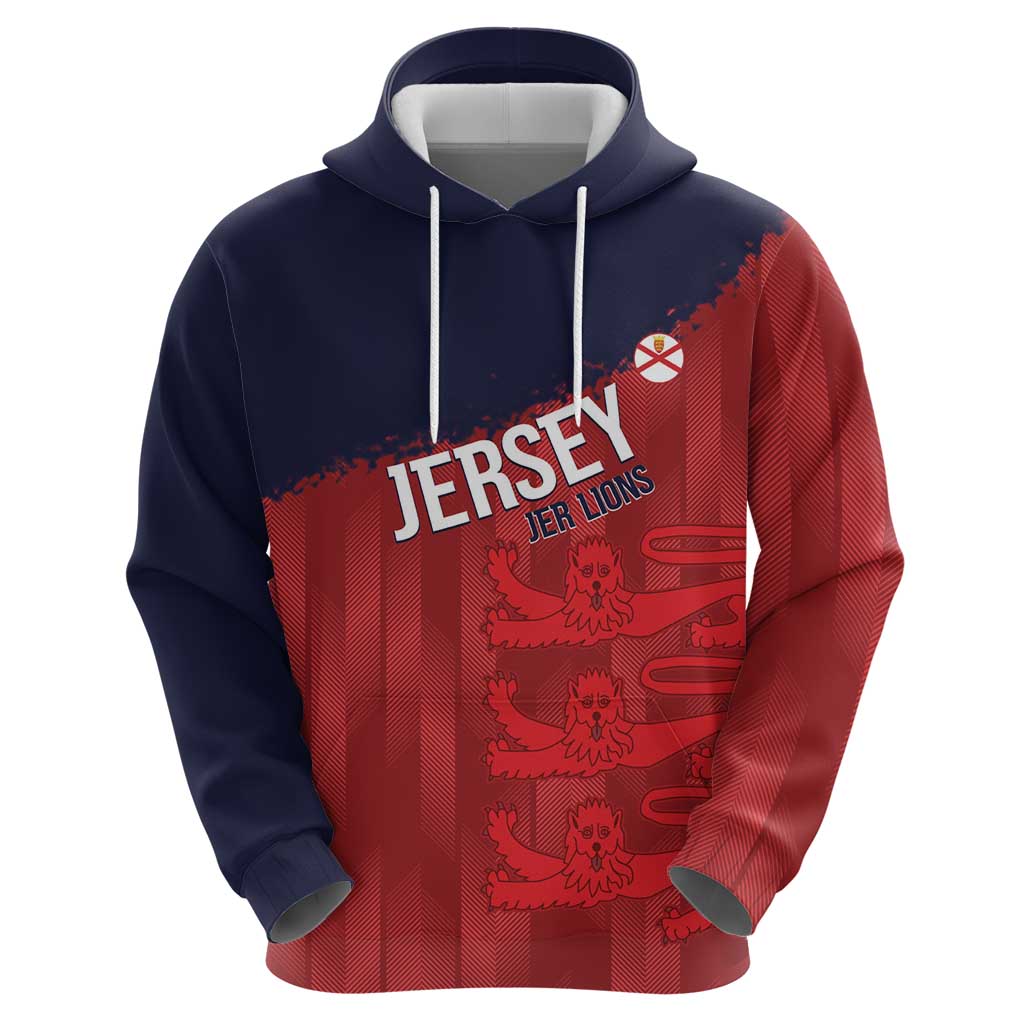 Custom Jersey Cricket Zip Hoodie Go Jer Lions - Wonder Print Shop