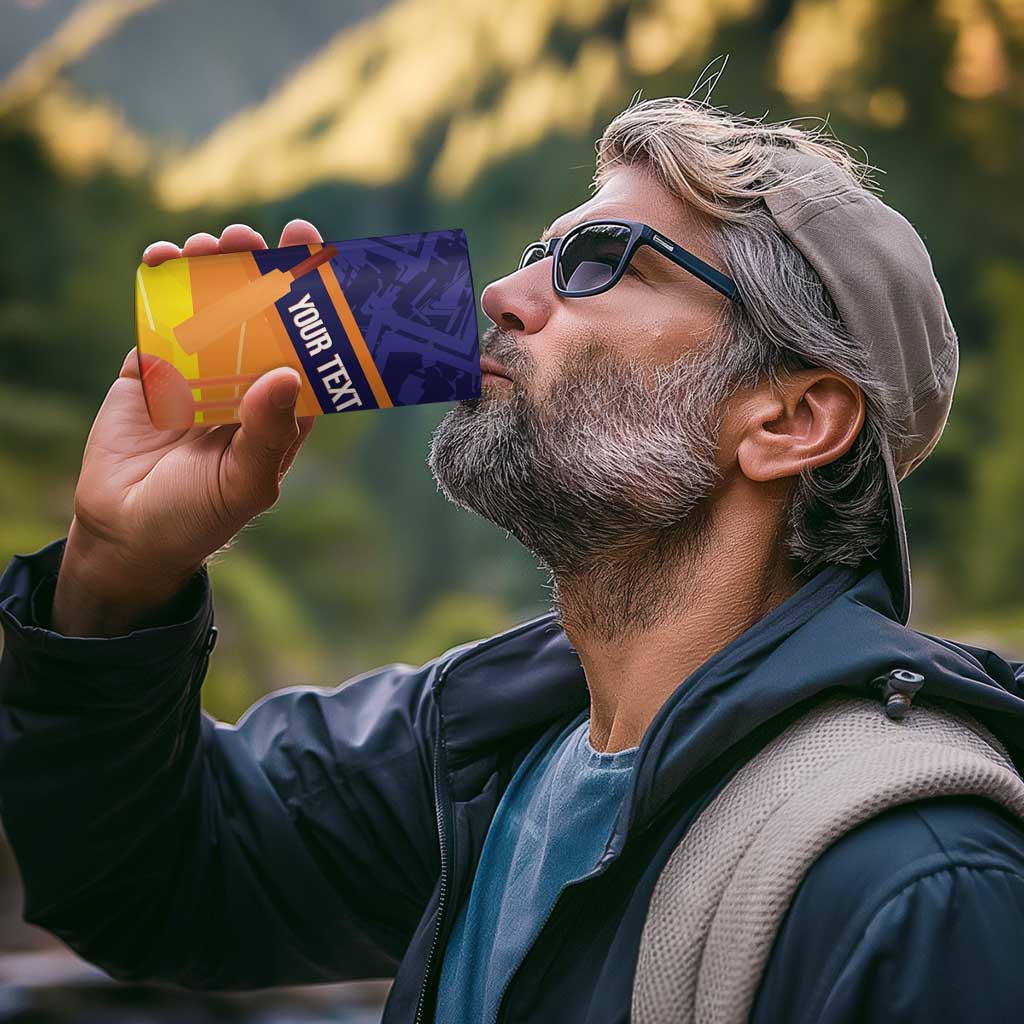 Custom Netherlands Cricket 4 in 1 Can Cooler Tumbler Go Flying Dutchmen Lion Mascot - Wonder Print Shop