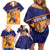 Custom Netherlands Cricket Family Matching Off Shoulder Short Dress and Hawaiian Shirt Go Flying Dutchmen Lion Mascot - Wonder Print Shop