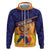 Custom Netherlands Cricket Hoodie Go Flying Dutchmen Lion Mascot - Wonder Print Shop