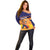 Custom Netherlands Cricket Off Shoulder Sweater Go Flying Dutchmen Lion Mascot - Wonder Print Shop