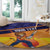 Custom Netherlands Cricket Round Carpet Go Flying Dutchmen Lion Mascot - Wonder Print Shop