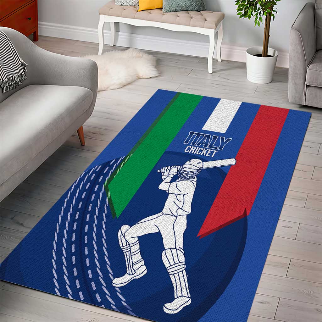 Italy Cricket Area Rug Go Gli Azzurri - Wonder Print Shop