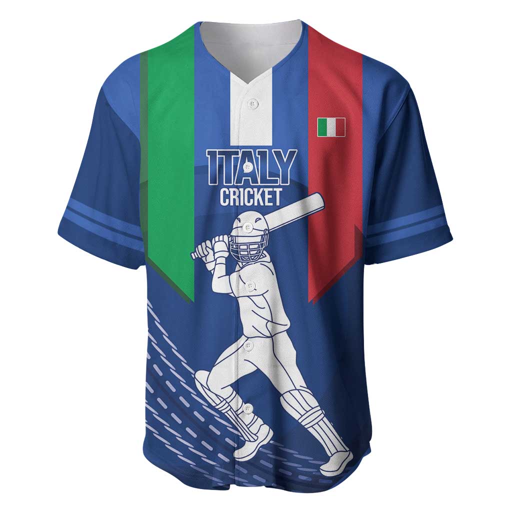 Custom Italy Cricket Baseball Jersey Go Gli Azzurri - Wonder Print Shop