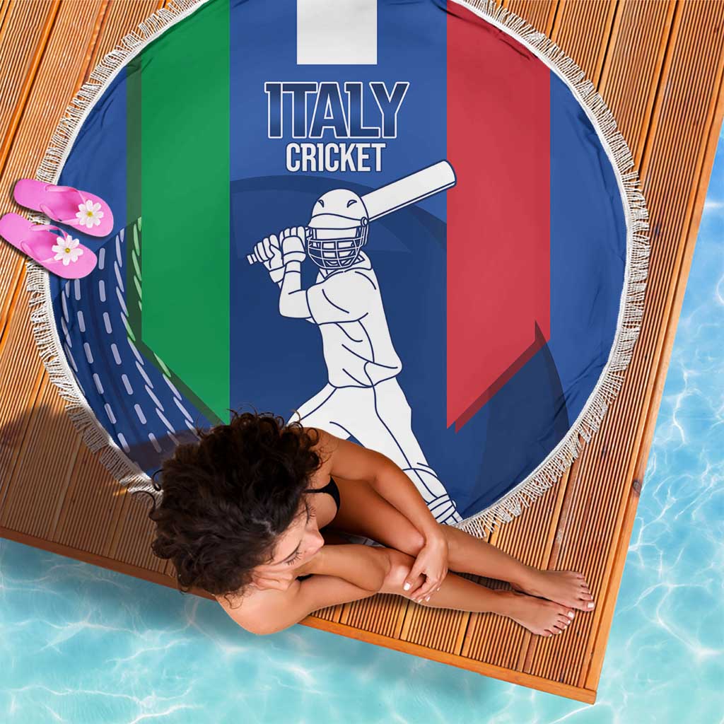 Italy Cricket Beach Blanket Go Gli Azzurri - Wonder Print Shop