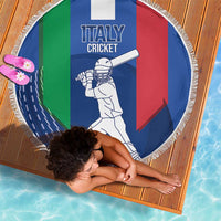Italy Cricket Beach Blanket Go Gli Azzurri - Wonder Print Shop