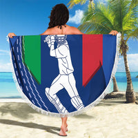 Italy Cricket Beach Blanket Go Gli Azzurri - Wonder Print Shop