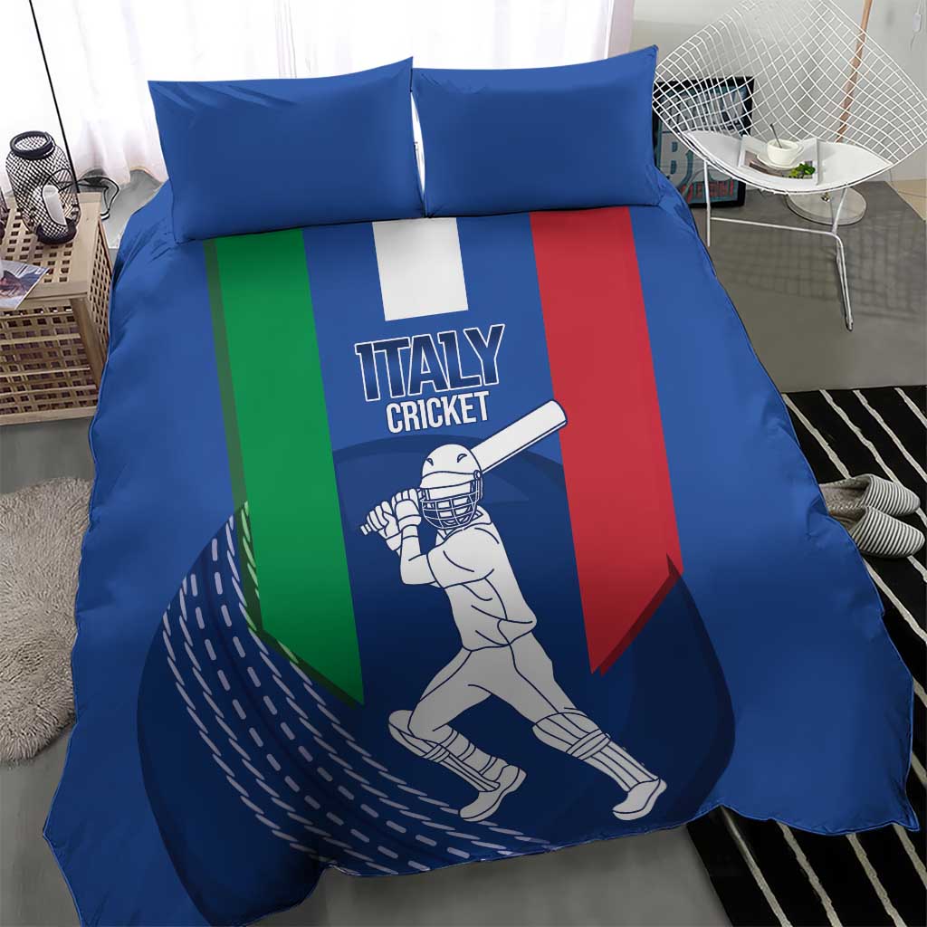 Italy Cricket Bedding Set Go Gli Azzurri - Wonder Print Shop