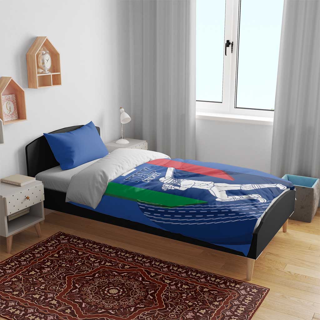 Italy Cricket Bedding Set Go Gli Azzurri - Wonder Print Shop