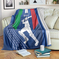 Italy Cricket Blanket Go Gli Azzurri - Wonder Print Shop