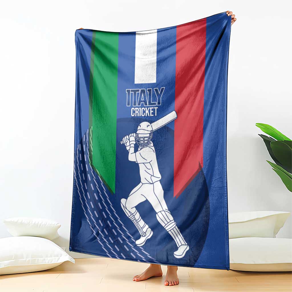 Italy Cricket Blanket Go Gli Azzurri - Wonder Print Shop