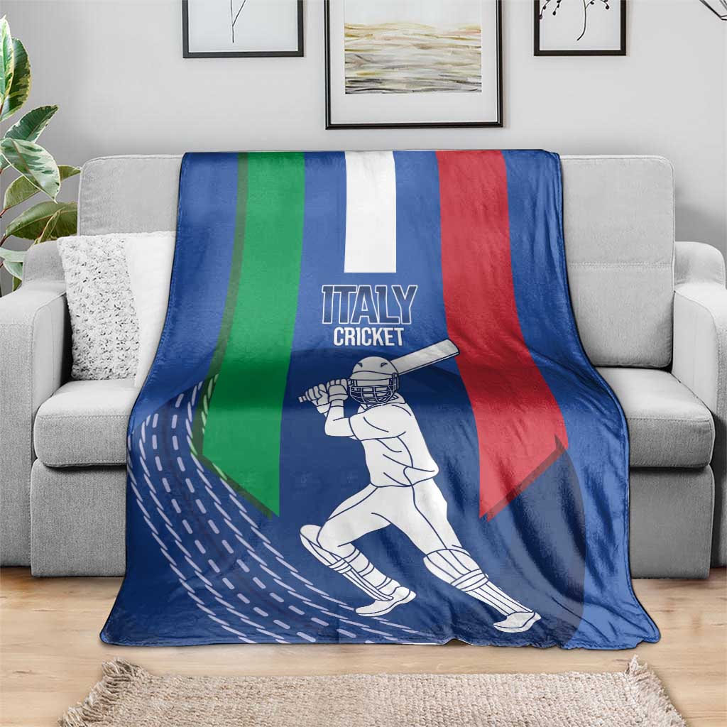 Italy Cricket Blanket Go Gli Azzurri - Wonder Print Shop