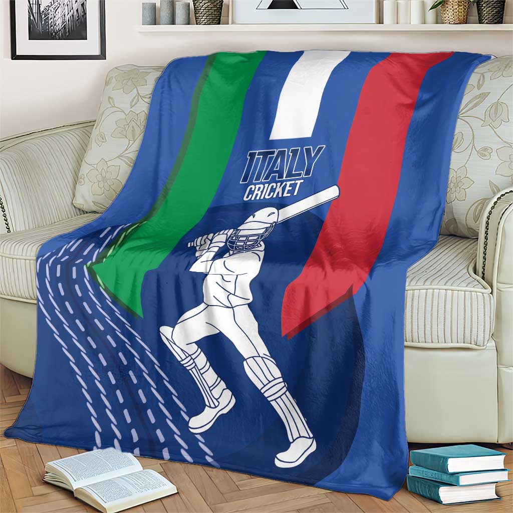 Italy Cricket Blanket Go Gli Azzurri - Wonder Print Shop