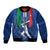 Custom Italy Cricket Bomber Jacket Go Gli Azzurri - Wonder Print Shop