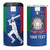 Custom Italy Cricket 4 in 1 Can Cooler Tumbler Go Gli Azzurri - Wonder Print Shop
