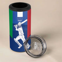 Custom Italy Cricket 4 in 1 Can Cooler Tumbler Go Gli Azzurri - Wonder Print Shop