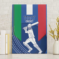 Italy Cricket Canvas Wall Art Go Gli Azzurri - Wonder Print Shop