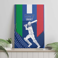 Italy Cricket Canvas Wall Art Go Gli Azzurri - Wonder Print Shop