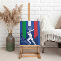 Italy Cricket Canvas Wall Art Go Gli Azzurri - Wonder Print Shop