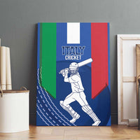 Italy Cricket Canvas Wall Art Go Gli Azzurri - Wonder Print Shop