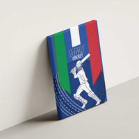 Italy Cricket Canvas Wall Art Go Gli Azzurri - Wonder Print Shop