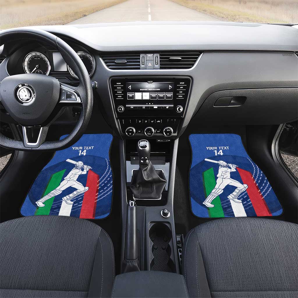 Italy Cricket Car Mats Go Gli Azzurri - Wonder Print Shop