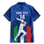 Custom Italy Cricket Family Matching Mermaid Dress and Hawaiian Shirt Go Gli Azzurri - Wonder Print Shop