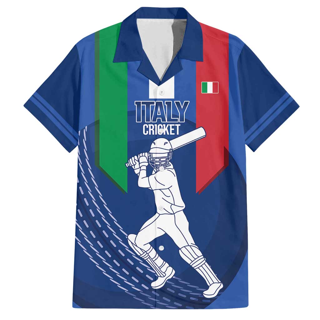Custom Italy Cricket Family Matching Puletasi and Hawaiian Shirt Go Gli Azzurri - Wonder Print Shop