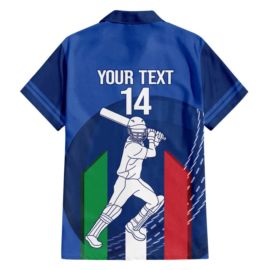 Custom Italy Cricket Family Matching Summer Maxi Dress and Hawaiian Shirt Go Gli Azzurri - Wonder Print Shop