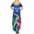 Custom Italy Cricket Family Matching Summer Maxi Dress and Hawaiian Shirt Go Gli Azzurri - Wonder Print Shop