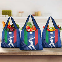 Italy Cricket Grocery Bag Go Gli Azzurri - Wonder Print Shop