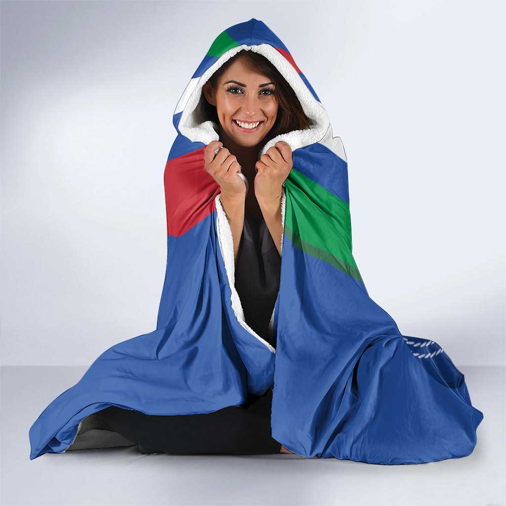 Italy Cricket Hooded Blanket Go Gli Azzurri - Wonder Print Shop
