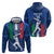 Custom Italy Cricket Hoodie Go Gli Azzurri - Wonder Print Shop