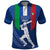 Custom Italy Cricket Polo Shirt Go Gli Azzurri - Wonder Print Shop
