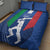 Italy Cricket Quilt Bed Set Go Gli Azzurri - Wonder Print Shop