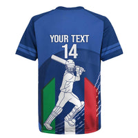 Custom Italy Cricket Rugby Jersey Go Gli Azzurri - Wonder Print Shop