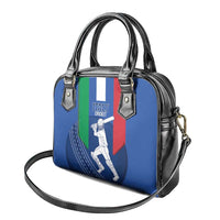 Italy Cricket Shoulder Handbag Go Gli Azzurri - Wonder Print Shop