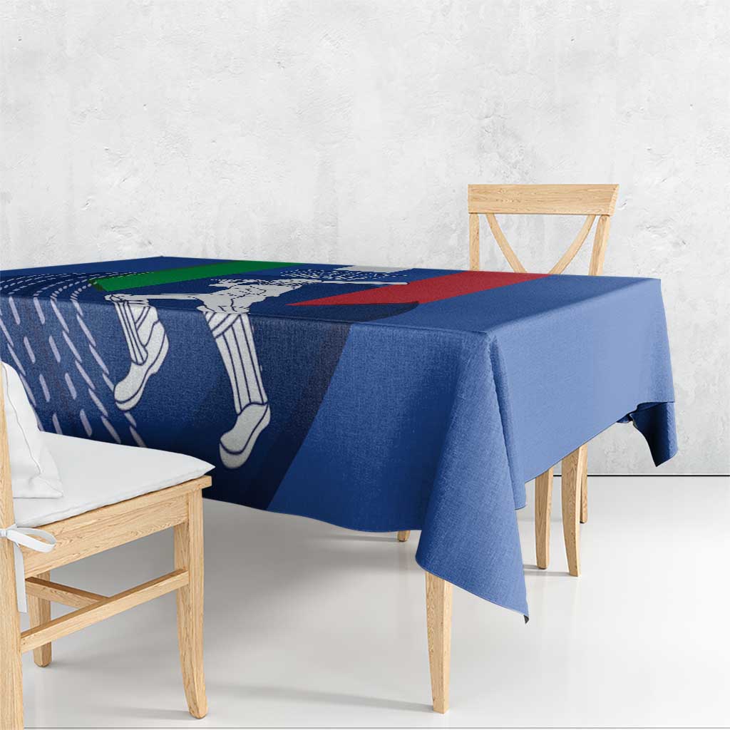 Italy Cricket Tablecloth Go Gli Azzurri - Wonder Print Shop