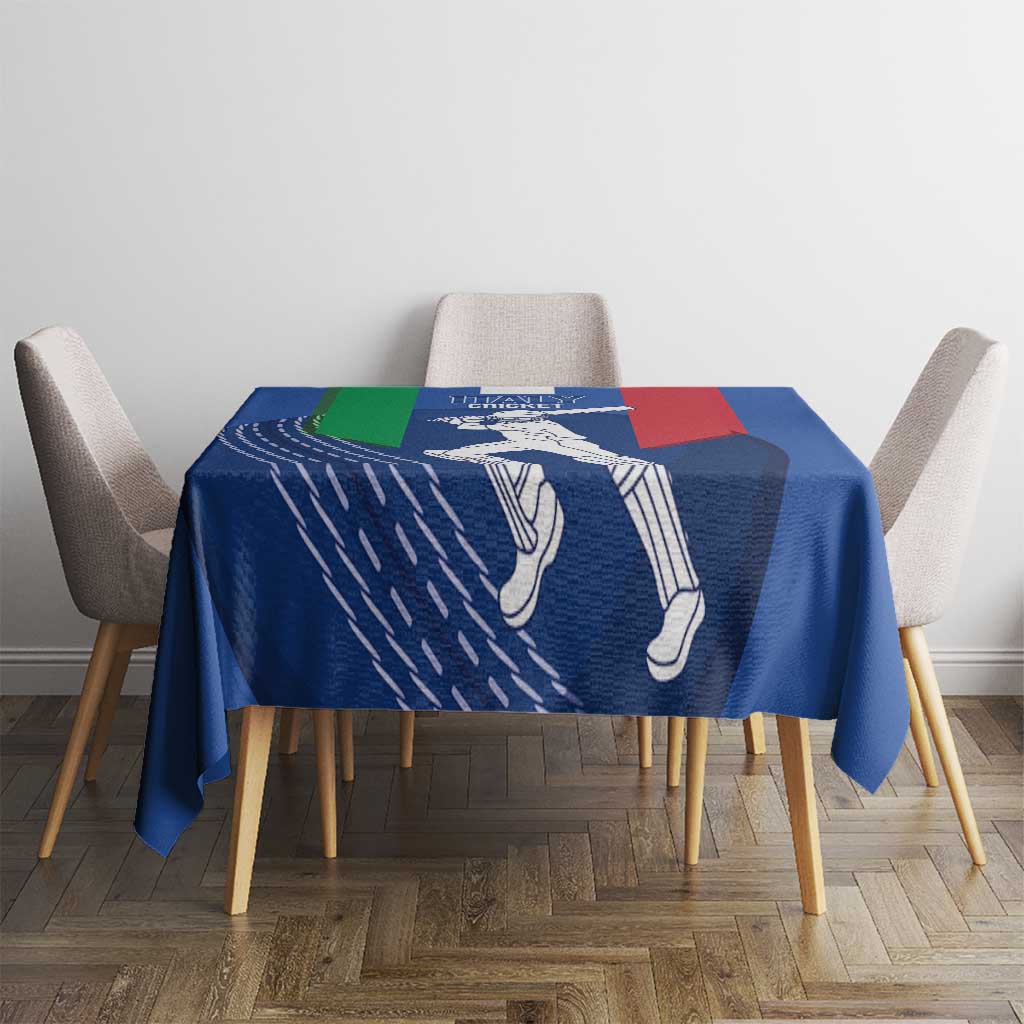 Italy Cricket Tablecloth Go Gli Azzurri - Wonder Print Shop
