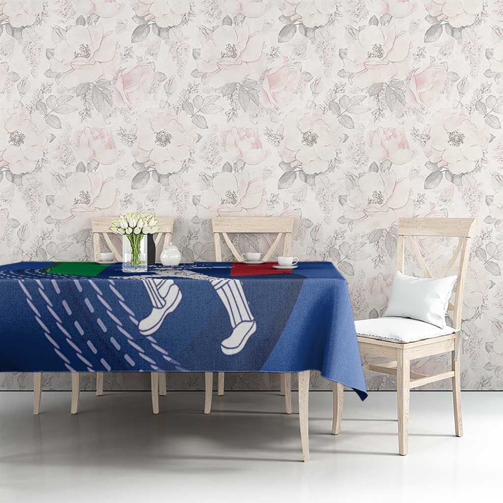Italy Cricket Tablecloth Go Gli Azzurri - Wonder Print Shop