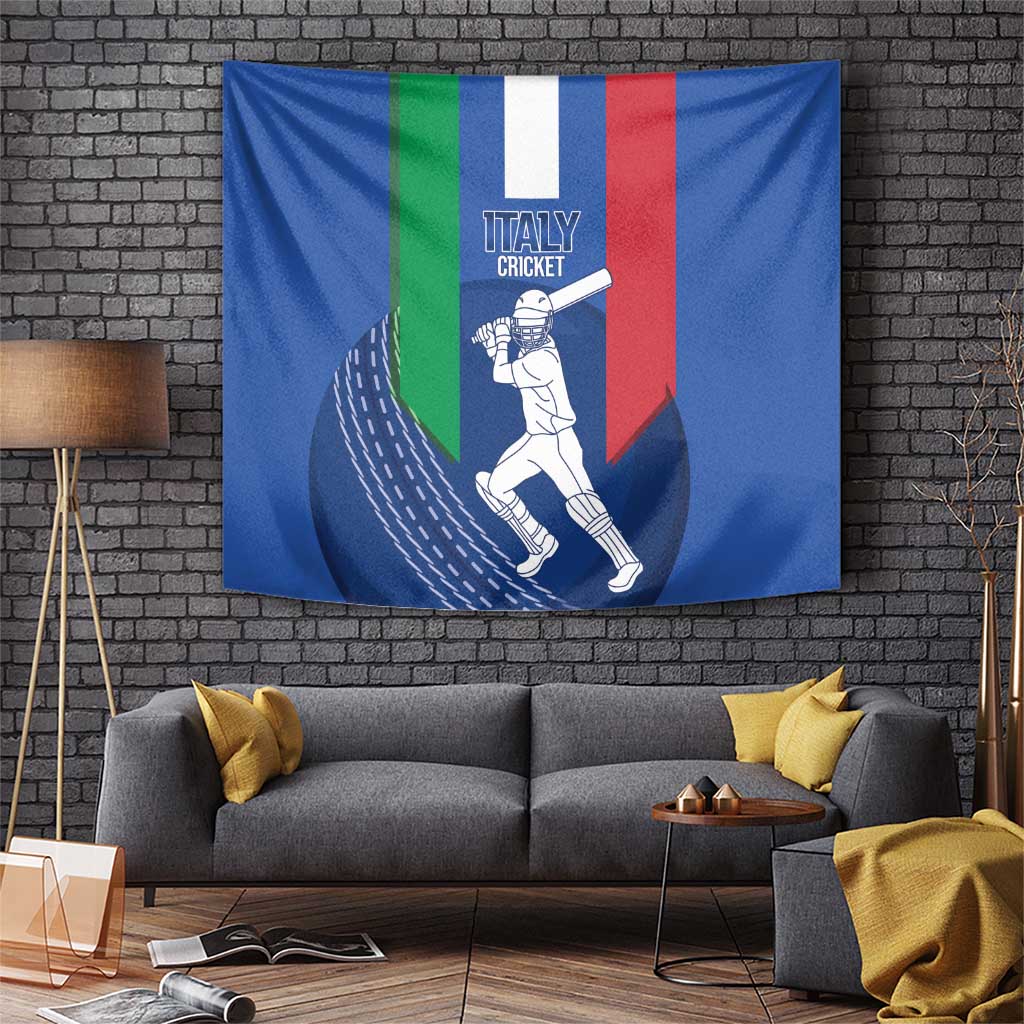 Italy Cricket Tapestry Go Gli Azzurri - Wonder Print Shop